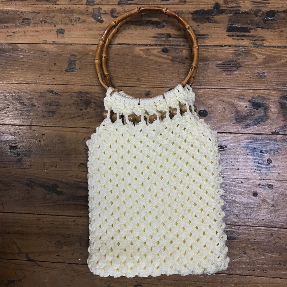 Vintage crochet bag